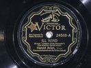 78 RPM --  Harold Arlen, Victor 24569, E-V+  Jazz / Popular Song / Personality