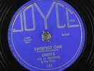 THE CRESTS JoYce 103 Rare 78 RPM 