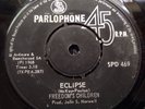 FREEDOM'S CHILDREN - ECLIPSE / MY DEATH - 7/45  RARE SOUTH AFRICA  Psyc Rock