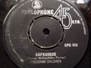 FREEDOM'S CHILDREN - Kafkasque / Little Games 7/45 RARE SOUTH AFRICA  Psyc Rock