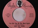BILLY JOE YOUNG: I've Got You On My Mind Again / Standing On The Edge Of Paradi