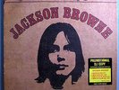 JACKSON BROWNE SATURATE BEFORE USE RARE ORIG'72 WHITE LABEL PROMO LP BURLAP CVR