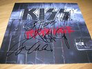 KISS - REVENGE - VINYL LP - SIGNED BY ALL MEMBERS 1992 GENE SIMMONS ETC