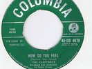 RARE-THE CLEFTONES-HOW DO YOU FEEL/HEART AND SOUL-UK COLUMBIA