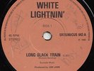 WHITE LIGHTNIN  LONG BLACK TRAIN  UK ORIG  HARD TO FIND UK ROCKABILLY  SIGNED