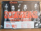 SCORPIONS 1977 VIRGIN KILLER TOUR CONCERT POSTER KONZERT PLAKAT RARE ORIGINAL