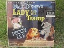 SONGS FROM WALT DISNEY'S LADY AND THE TRAMP by PEGGY LEE 10' INCH VINYL LP DECCA