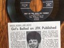 Doc Williams 45 Wheeling Lbl. 1032 JFK Tribute