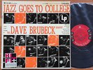 THE DAVE BRUBECK QUARTET-JAZZ GOES TO COLLEGE-ORIG. 6-EYE PROMO/SEALED/CL-566/M