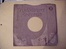 PARAMOUNT RECORDS Rare 78 RPM Record Sleeve ONLY/  BLUES