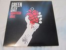 GREEN DAY SIGNED 3X AMERICAN IDIOT 12 INCH VINYL LP RECORD
