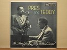 Lester Young Wilson Quartet  Pres and Teddy  Verve Clef MG  V-8205 DG LP VG++