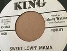 JOHNNY GUITAR WATSON  R&B  NORTHERN SOUL ON KING LBL PROMO SWEET LOVIN' MAMA