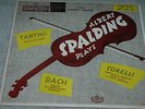 ALBERT SPALDING Plays BACH Corelli TARTINI Rare REMINGTON Violin KOOIKER