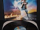 Original 80's 1st. Pressing BACK TO THE FUTURE Movie Soundtrack LP Huey Lewis