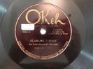 78 RPM SARA MARTIN W/ HARRY'S HAPPY FOUR OKEH 8262 V+ ALABAMY BOUND - RARE JAZZ