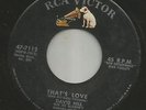 ROCKABILLY bw/ TEEN-- DAVID HILL-- THAT'S LOVE - HEAR BOTH - RCA 1957