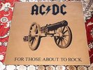 AC/DC For Those About To Rock Aussie 1st Pressing Alberts Vinyl 1981 LP Record