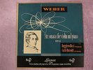LONDON LL-1006 Weber: Six Sonatas for Violin/Piano RUGGIERO RICCI Carlo Busotti