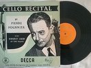 FOURNIER, LUSH - CELLO RECITAL LP DECCA LXT 2766 ORANGE GOLD MONO ED1 1950s RARE