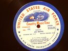 Country Music Time #173 #174 Jim Reeves Tommy Jackson US Air Force LP Radio RARE