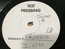 FREEEZ I.O.U TEST PRESSING  STREET WISE LP DISCO FUNk electro RARE