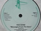 RAH BAND Messages From The Stars 7 Inch TMT UK 1983 disco boogie synth