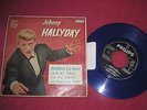 JOHNNY HALLYDAY RETIENS LA NUIT + 3 RARE SPAIN EP BLUE VINYL 1963