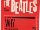 Beatles - Rare Red Sleeve for Why/Cry For A Shadow   sleeve only