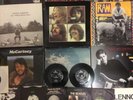 Near mint beatles vinyl collection including let it be box set etc, 18 records