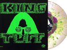 KING TUFF Was Dead CLEAR PURPLE w/ GREEN Splatter colored vinyl SEALED coloured