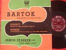 BARTOK - Rhapsody #1 / KODALY / WEINER Cello Sonata JANOS STARKER HERZ SPL 602