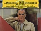 LP: LUIGI NONO sofferte onde serene/floresta e jovem Maurizio Pollini DG 2531004