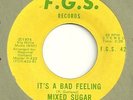 MIXED SUGAR 45 SOUL FUNK F G S Label 423  NEAR MINT CONDITION