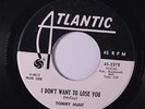 TOMMY HUNT: I Don't Want To Lose You / Hold On 45 (dj) Soul