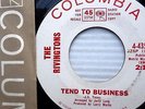 the RIVINGTONS Tend To Business WHITE LABEL PROMO Northern Soul 45 w3583 HEAR IT