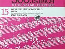 JORG BAUMANN / Bach Six Suites for Cello Solo / TELDEC Digital 6.48245, 2LP
