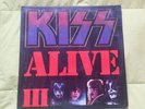 Kiss Alive Part III different cover rare chilean press Ex