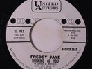 FREDDIE JAYE: Thinking Of You / I Need Somebody's Love 45 (dj) rare Soul
