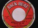 JEANETTE WILLIAMS: Something's Got A Hold On Me / Longing For Your Love 45 (dj,