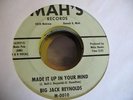 BIG JACK REYNOLDS KILLER DETROIT BLUES 45 ON MAH'S 0010 LISTEN 1ST...NO BOOT