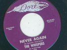 Group / Sweet Soul - The Whispers - Never Again / I Was Born When You Kissed Me