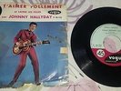 JOHNNY HALLYDAY RARE 45 TOURS VINYLE JUKE BOX 45 722 VOGUE