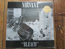 Sealed WHITE WAX Nirvana lp Bleach UK pressing TUP LP6 bar code 5018615200611