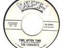 CONSORTS - TIME AFTER TIME / PLEASE BE MINE - PROMO APT 45#24066  DOO WOP EX MP3