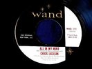 CHUCK JACKSON ALL IN MY MIND NEAR MINT AND THAT'S SAYING A LOT WAND111  R&B 45