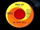 BEACH BOYS SURFER GIRL NEAR MINT LITTLE DEUCE COUPE CAPITOL 5009   POP 45