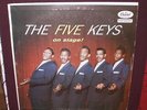 The Five Keys Original Mono LP On Stage 1957 Banned Cover Capitol T 828 Rare