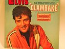 Elvis Clambake LP Record, Fair Condition, Original Poster, LPM-3893