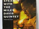 MILES DAVIS-STEAMIN' WITH-JAZZ LP on PRESTIGE  MONO, DG, RVG, BERGENFIELD, JOHN